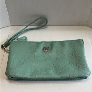 Stone Mountain Mint Green Wristlet Clutch